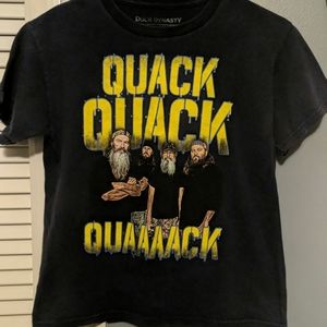 Duck Dynasty kids L black T-shirt